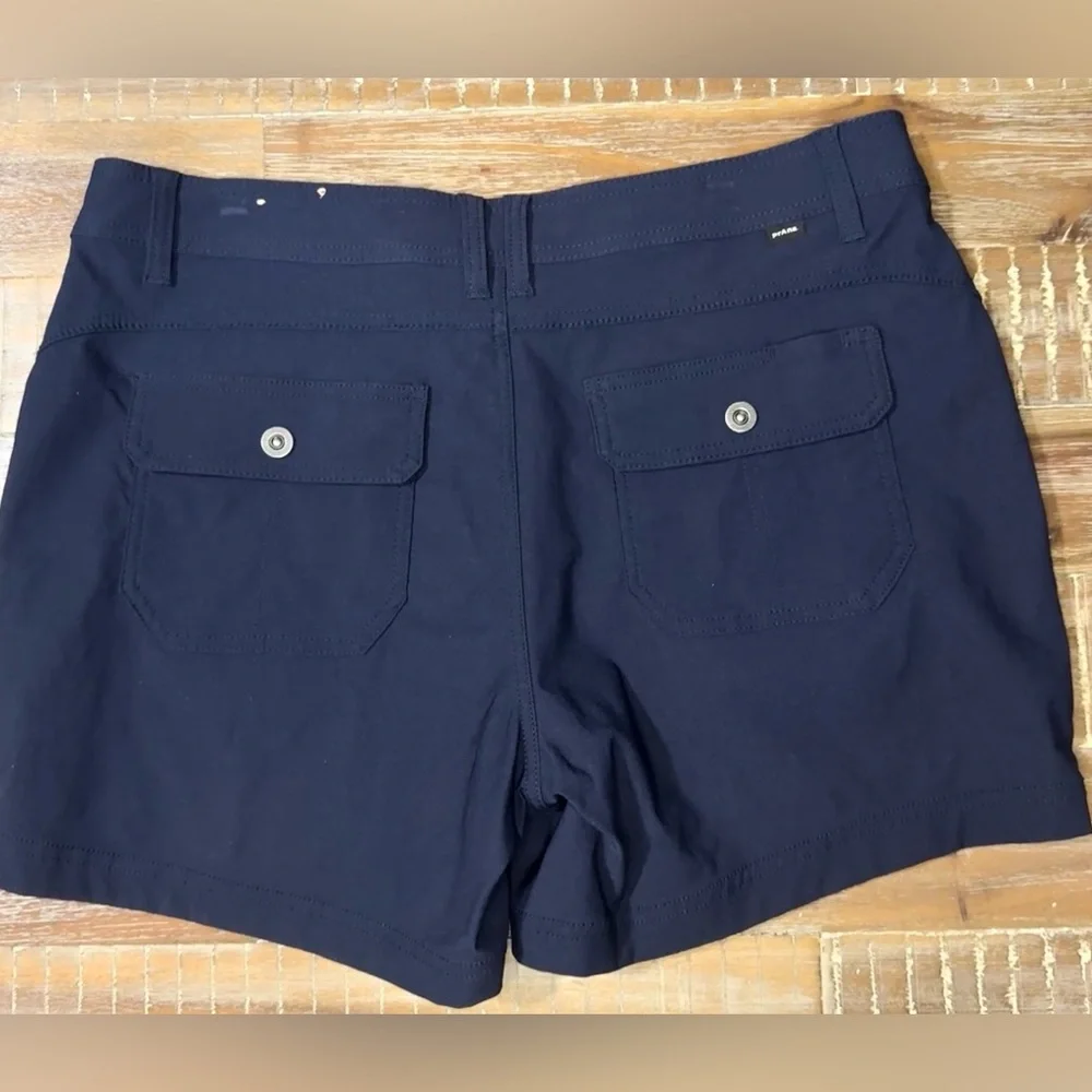 Prana Women’s Stretch Zion Halle Hiking Outdoors Dark Blue Shorts